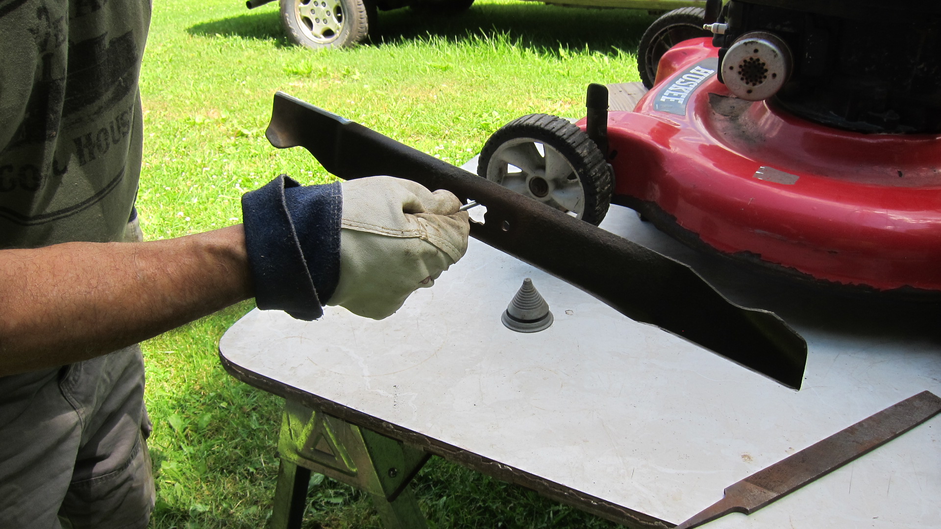 How to Clean and Sharpen Your Lawnmower Blade House Tipster