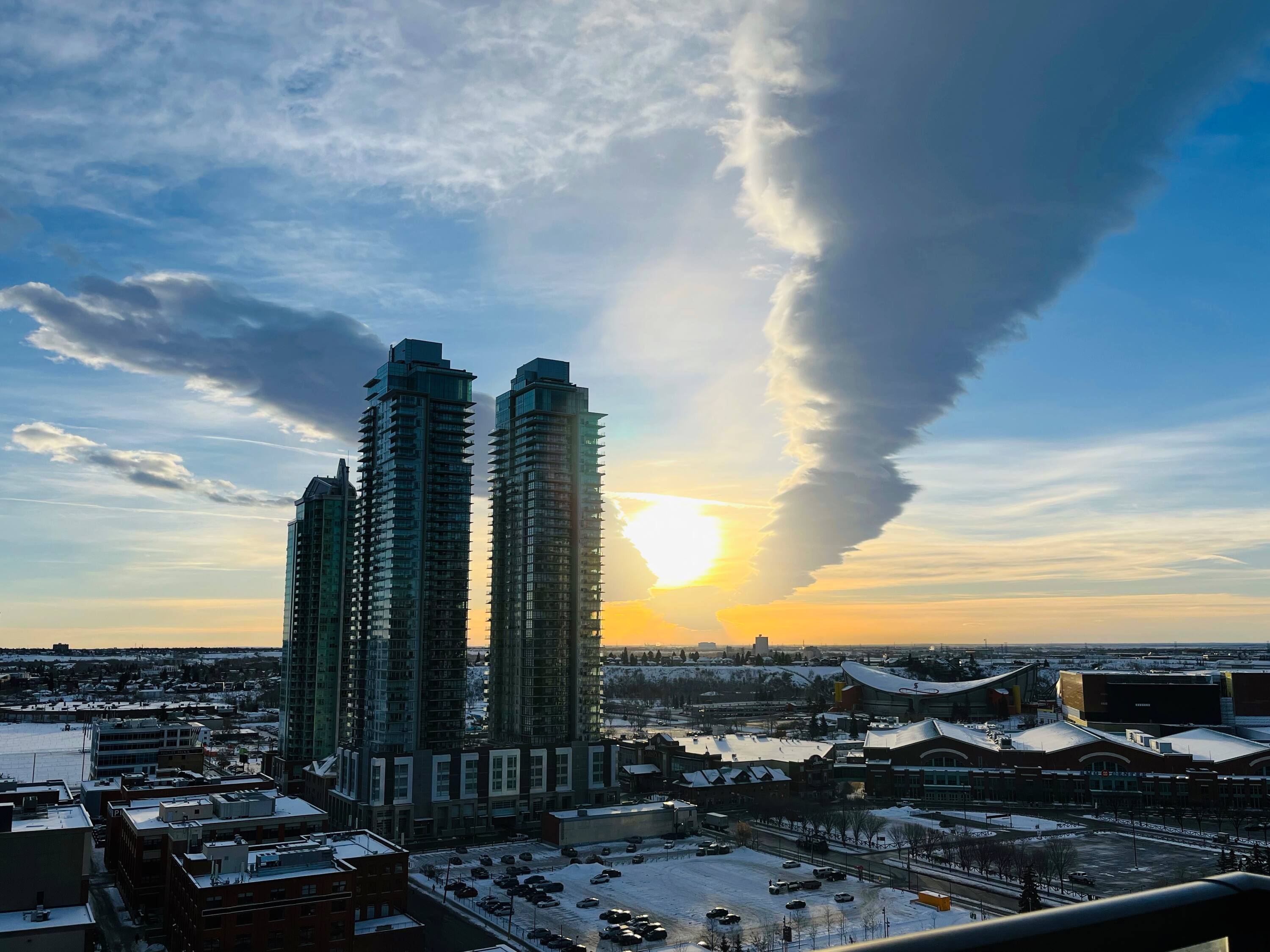 Mountain wave clouds gather across Alberta skies CBC.ca