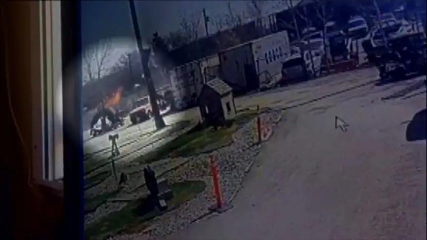Fire sparks on Wilkes CBC.ca