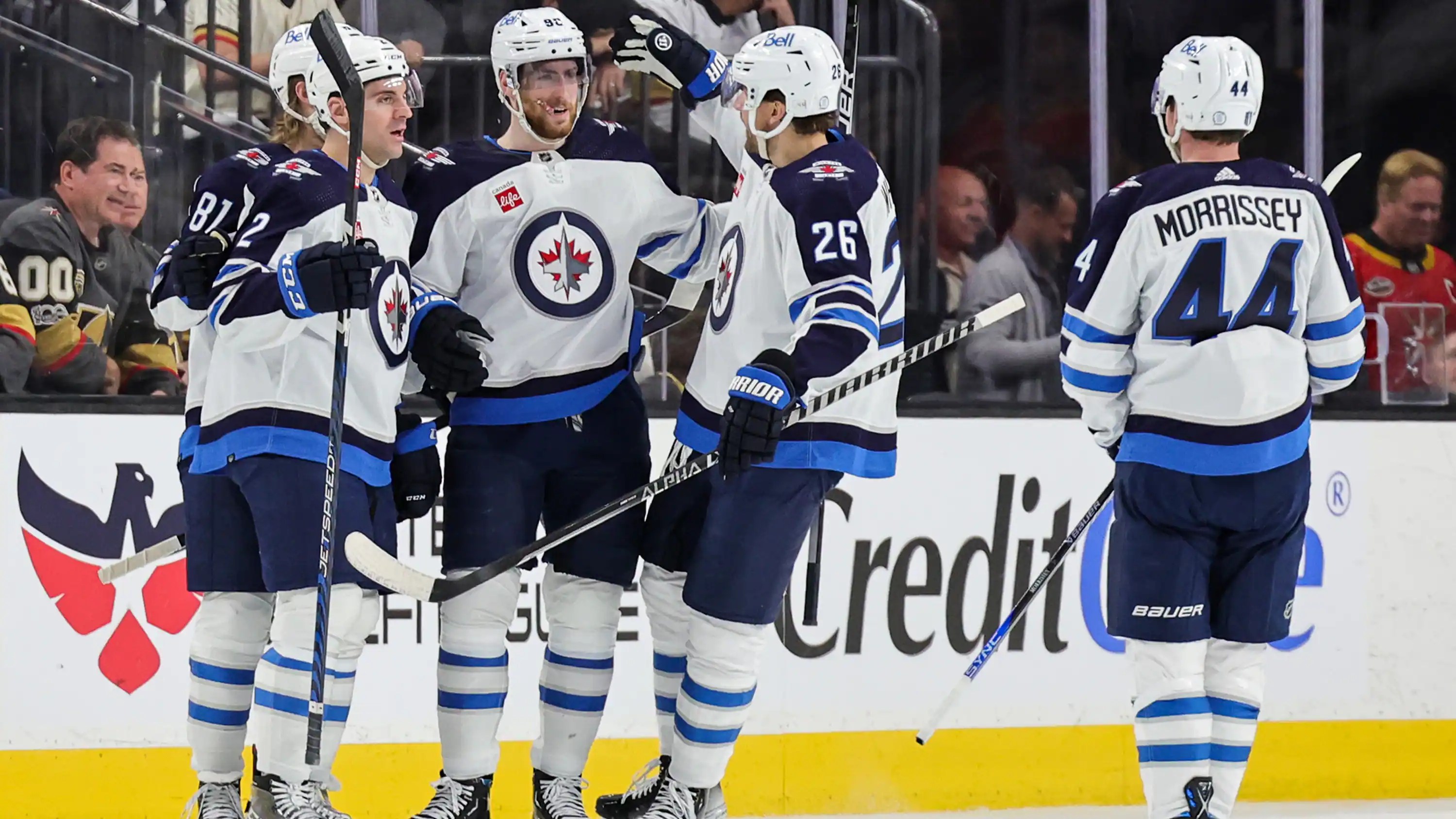 Jets defeat Golden Knights in Game 1 with winner from Dubois CBC.ca