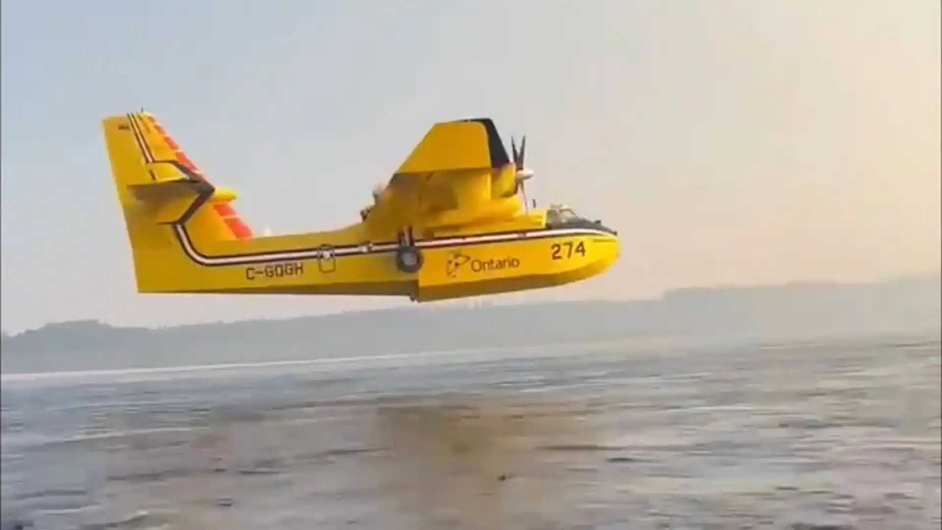 Water bombers work to fight northern Ontario forest fires CBC.ca