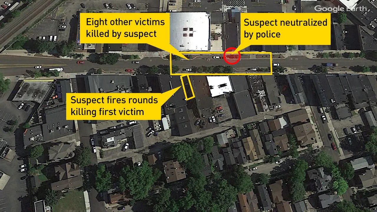 Police release video of mass shooting in Ohio WARNING Graphic