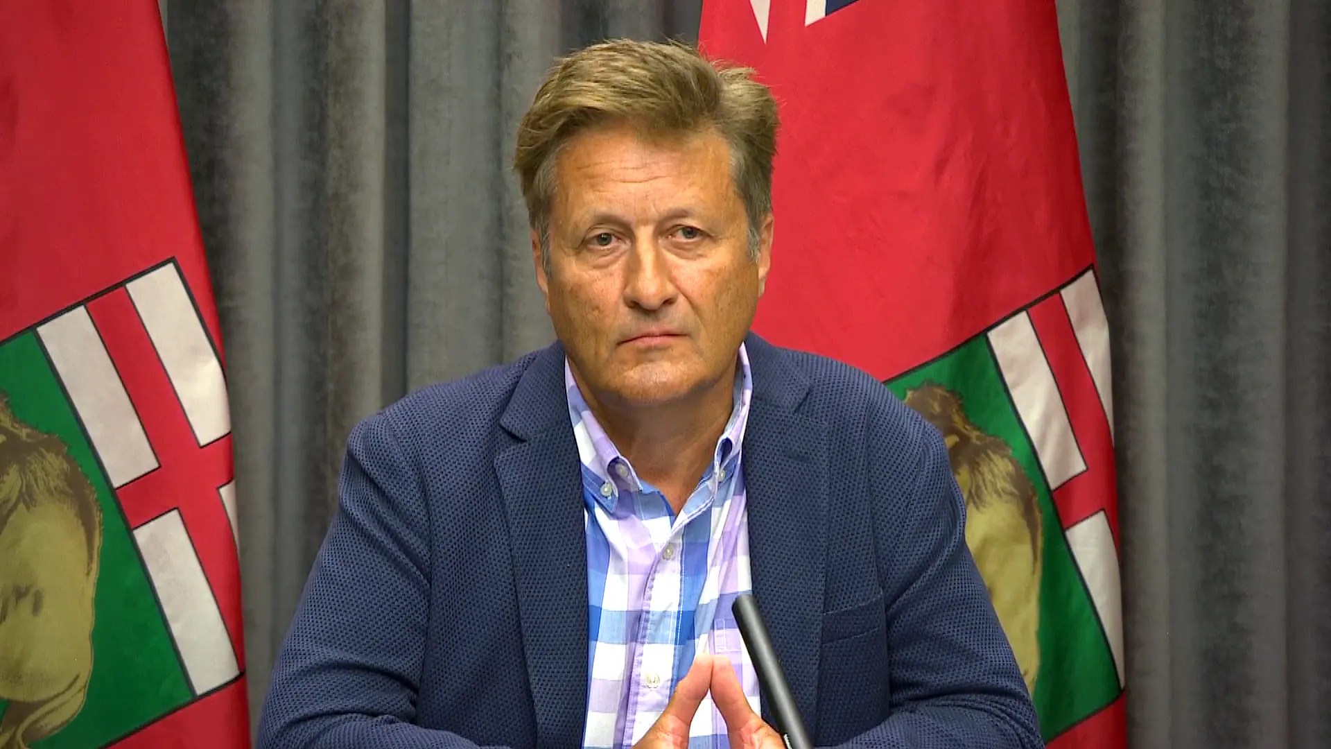 Infrastructure Minister Ron Schuler explains why the province asked people to leave their homes
