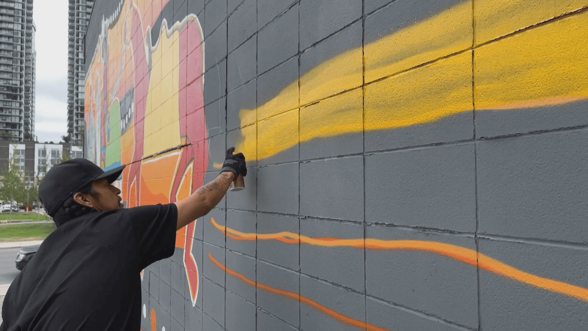 Social messages part of BUMP festival murals CBC.ca