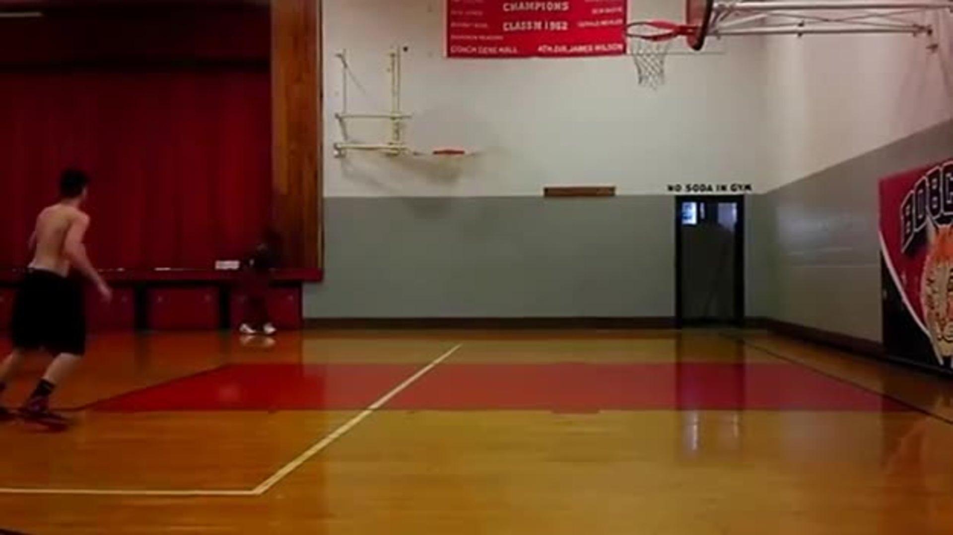 Guy Rips Basketball Backboard Down Jukin Media Inc