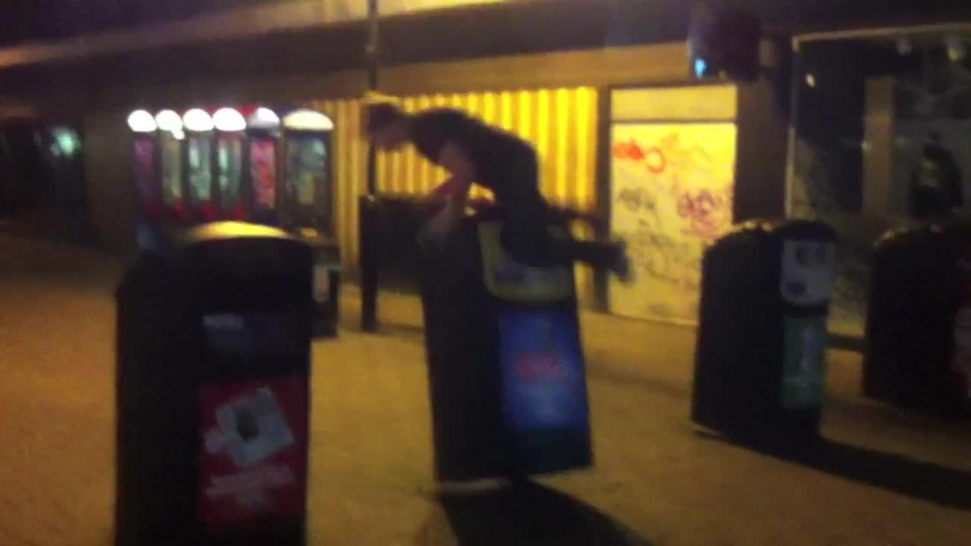 Skateboarder Crashes into Trash Can Jukin Media Inc