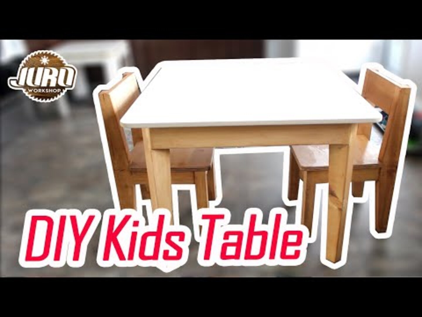 Man Builds Table and Chair Set for Kids to Study at Home Jukin Licensing