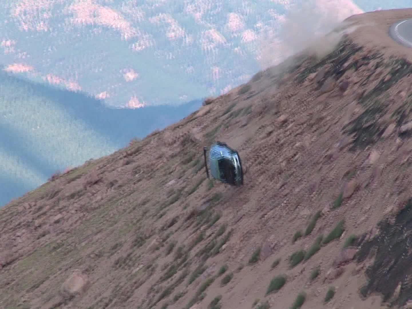 Race Car Falls Off Mountain Jukin Licensing