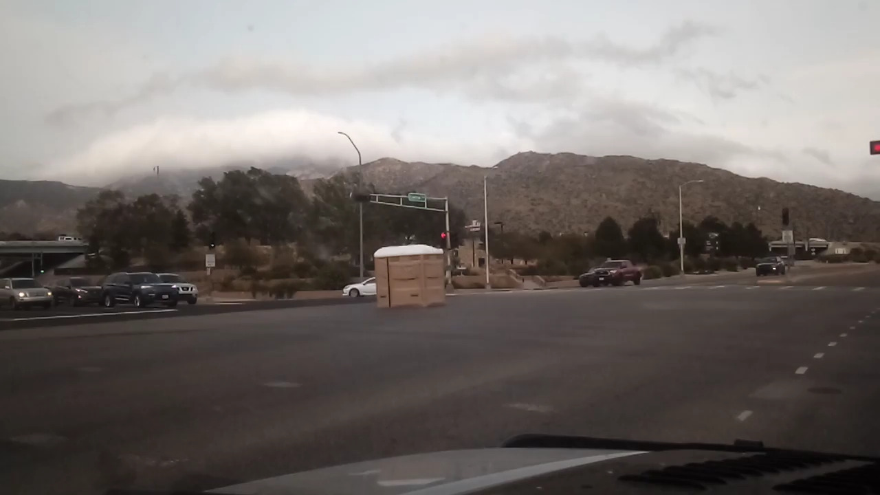 PortaPotty Spotted on Busy Intersection Jukin Licensing