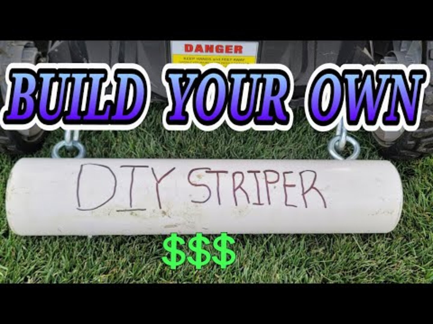 Man Shows How To Make an Easy DIY Lawn Striper Jukin Licensing