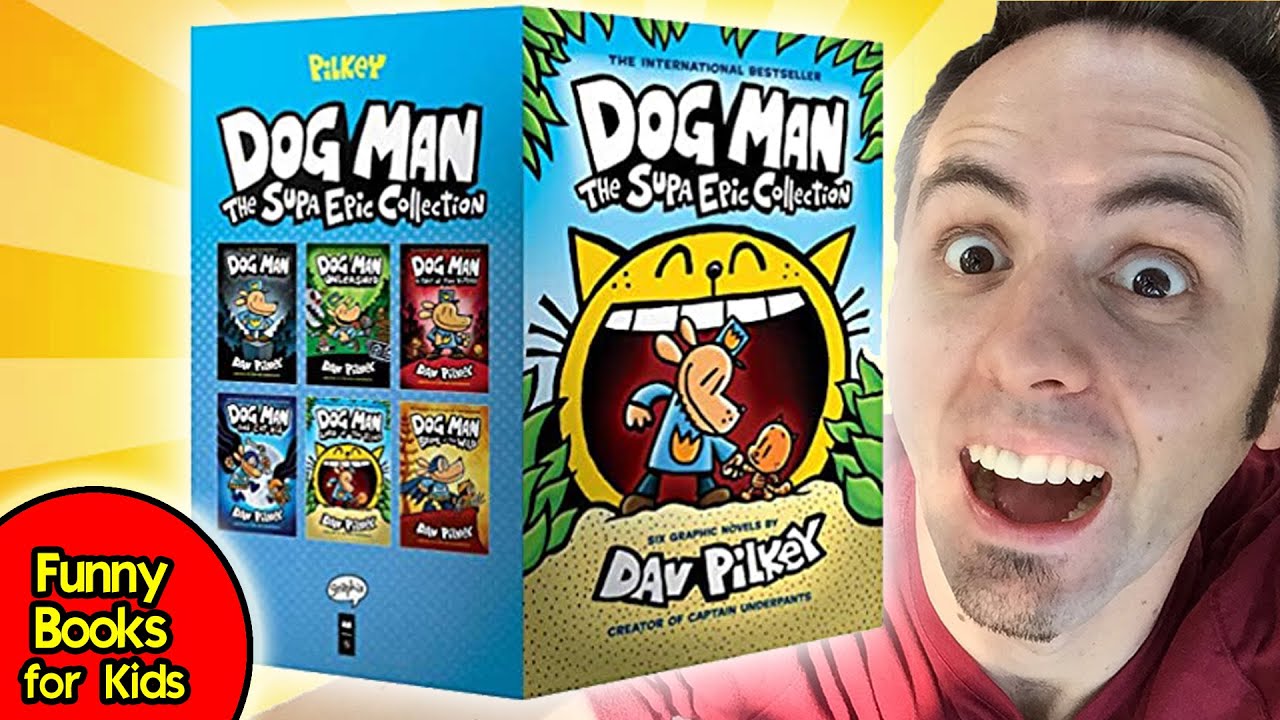 FUNNY BOOKS FOR KIDS TO READ Dog Man Series Book Review