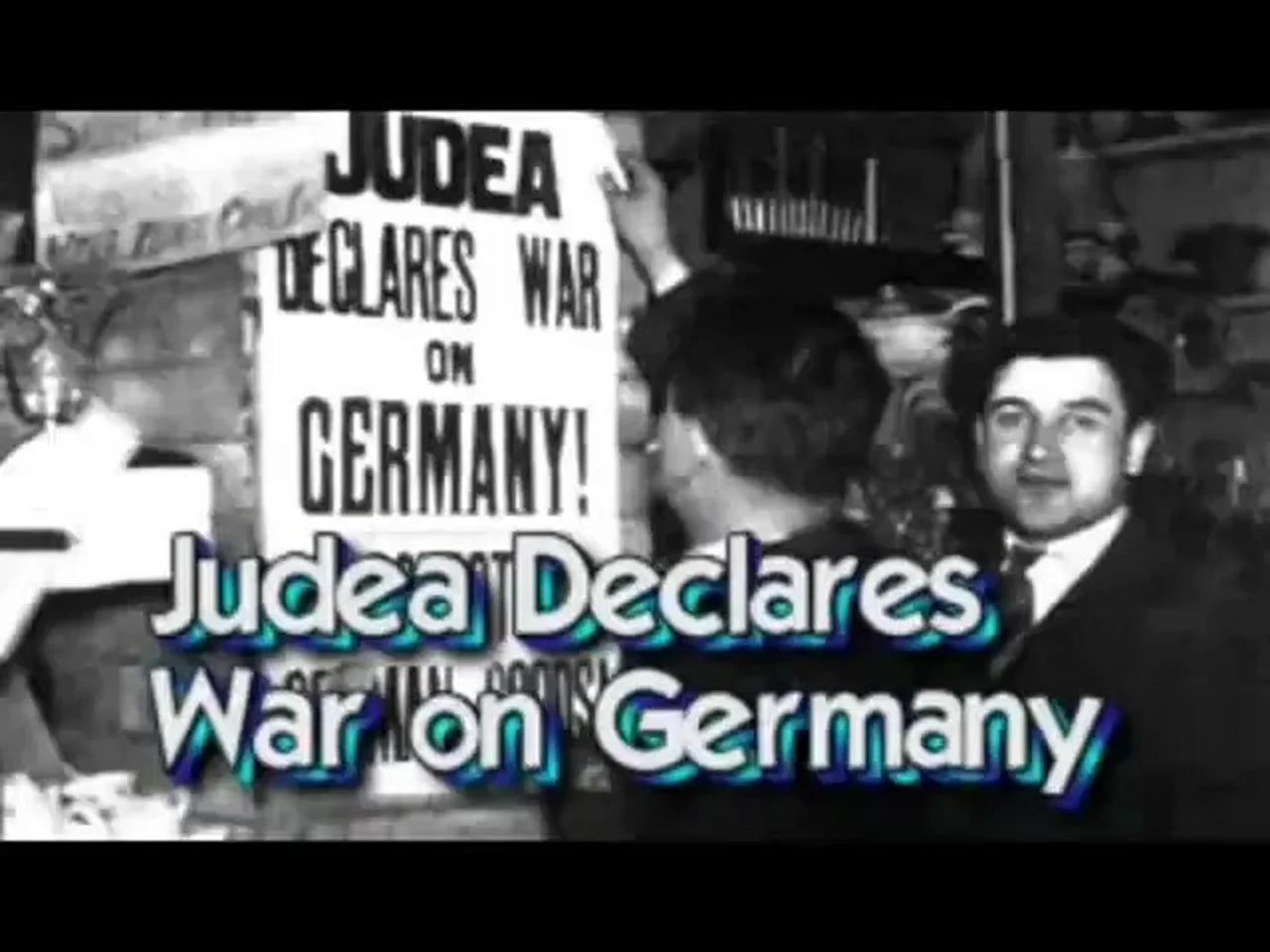 Judea Declares War On Germany (FULL DOCUMENTARY)