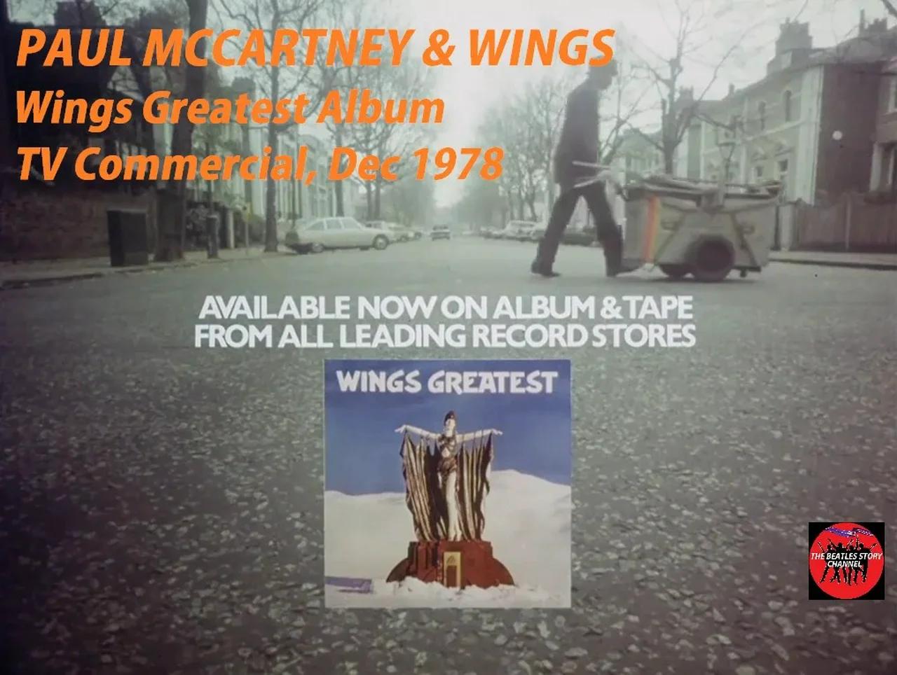 PAUL MCCARTNEY & WINGS GREATEST HITS LP TC COMMERCIAL DEC 1978