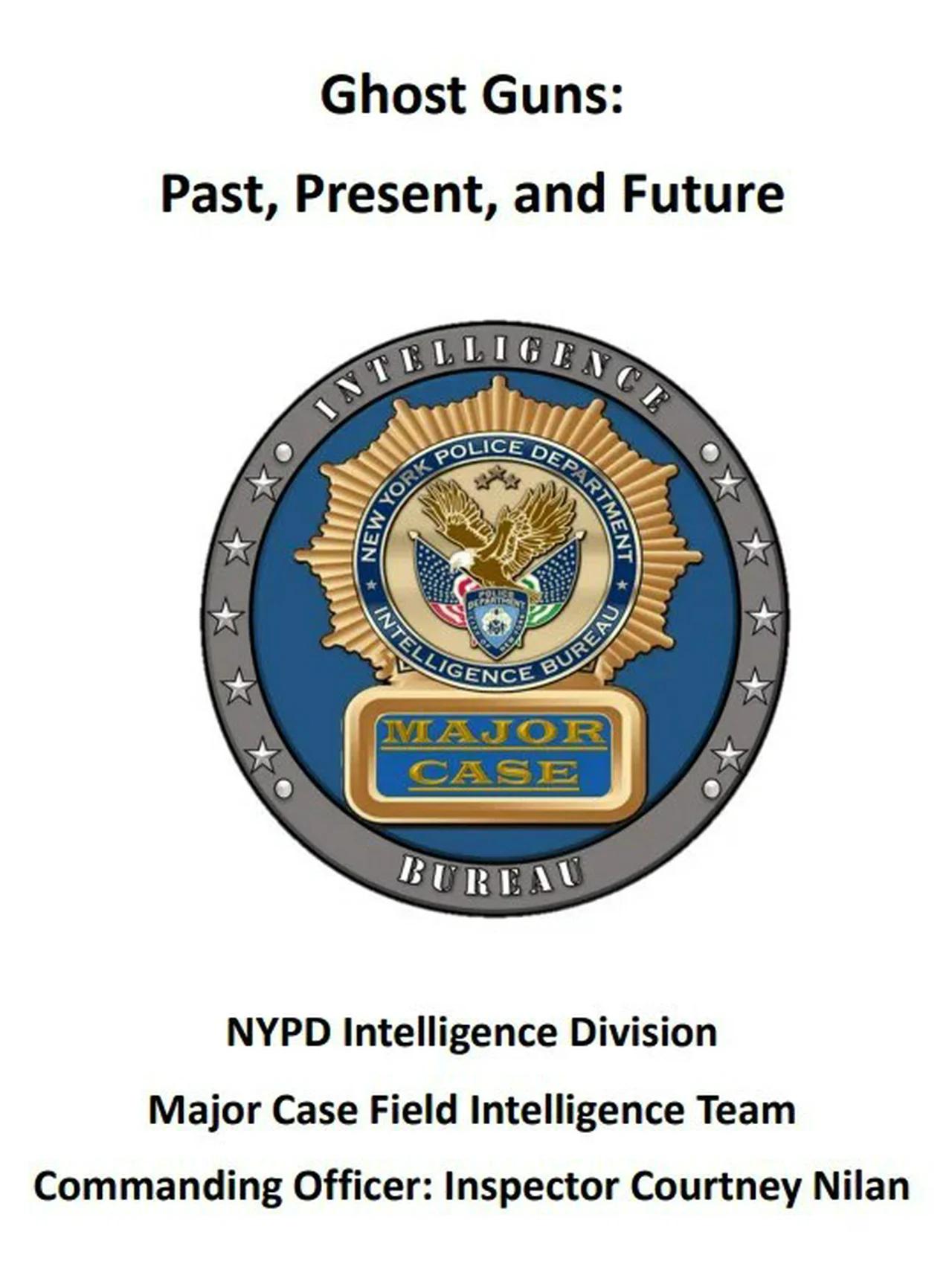 NYPD's Internal Guide to Making a Ghost Gun