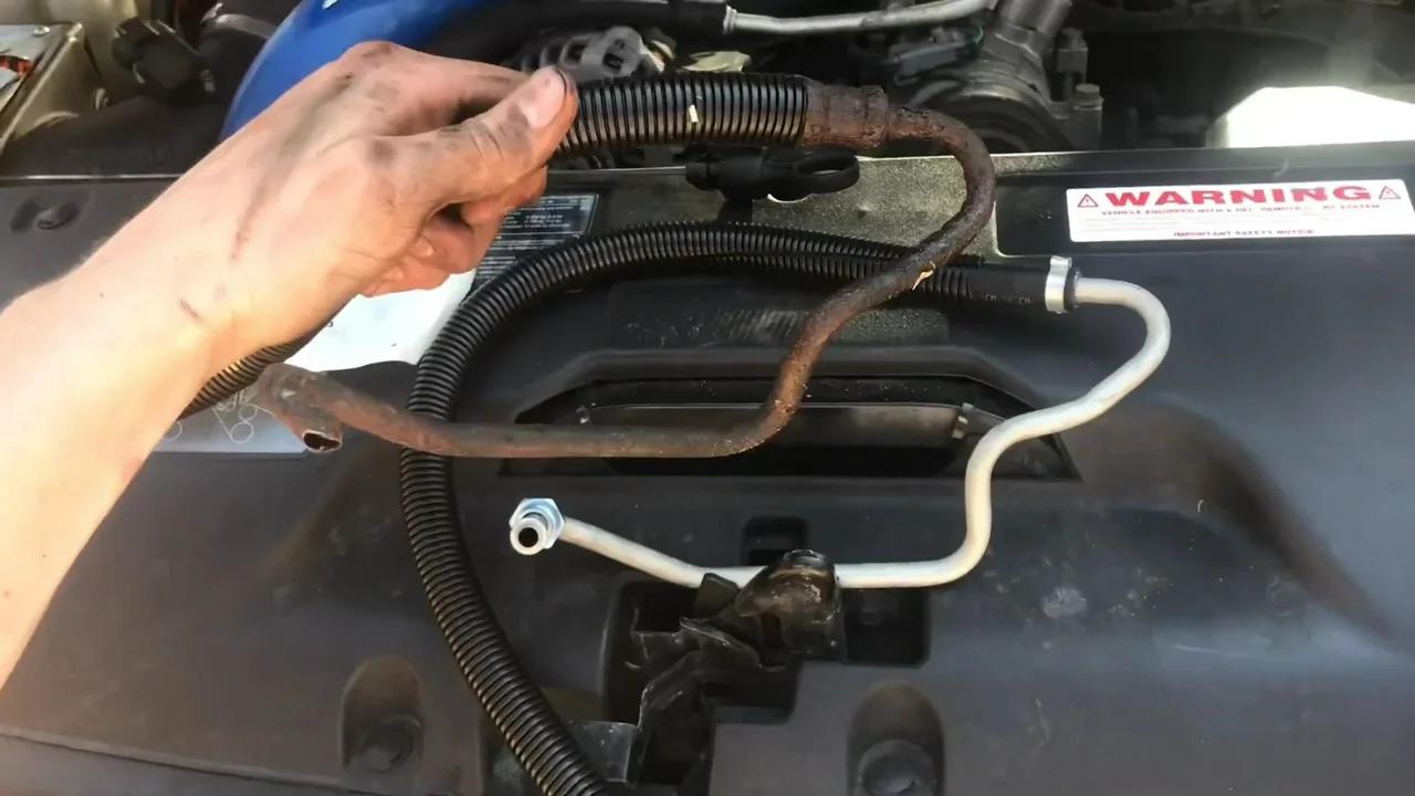 HOW TO CHANGE 2005 lly Duramax Power Steering Line Replacement