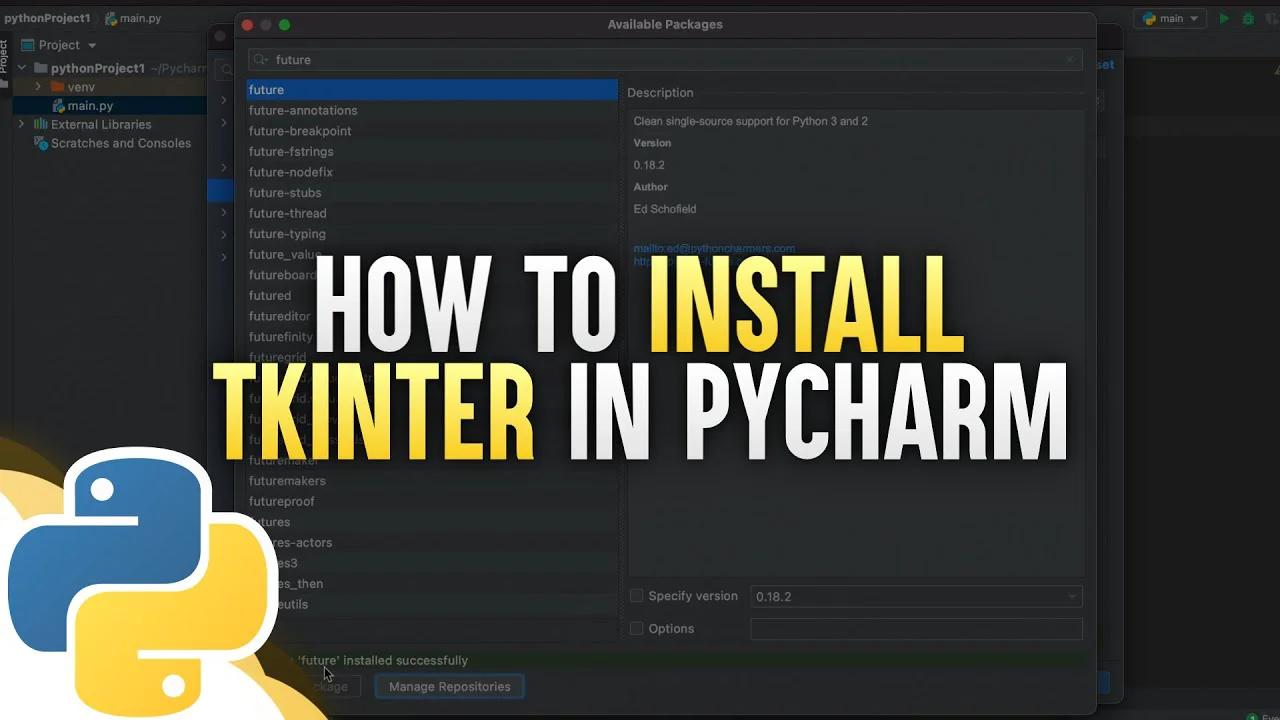 How To Install Tkinter In Pycharm Ide Youtube vrogue.co