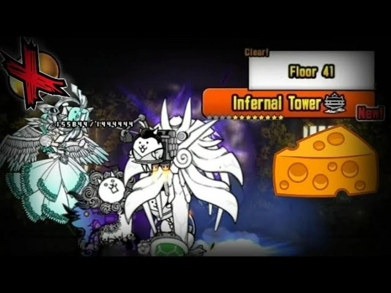 The Battle Cats Infernal Tower Floor 41 (No Gacha, Cheese)