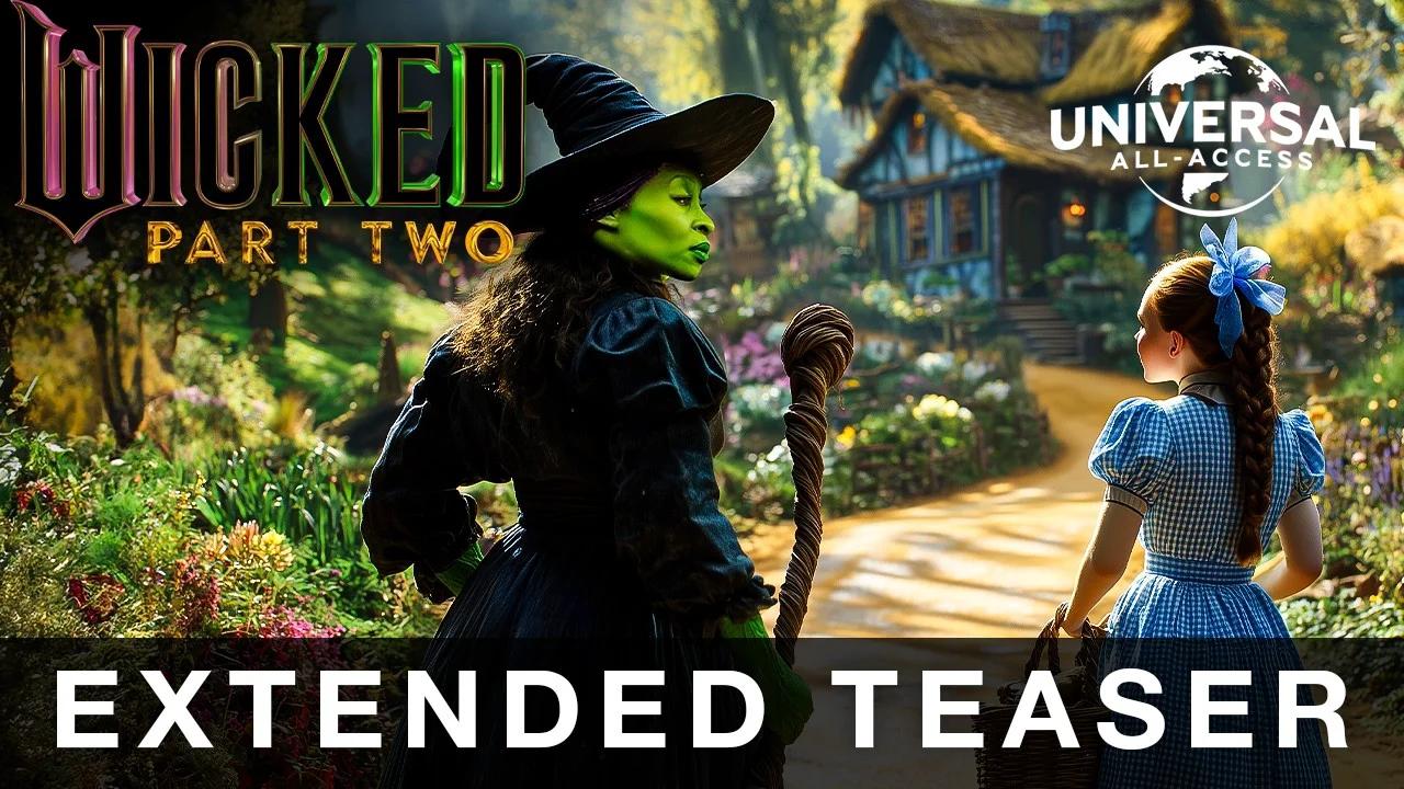 WICKED Part 2 (2026) Teaser Preview Universal Pictures Sequel and