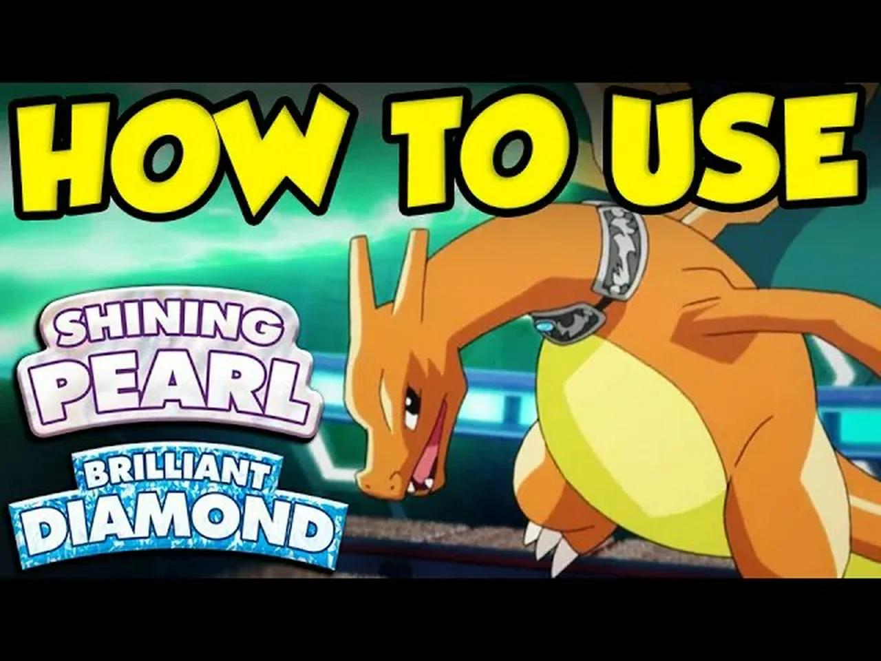 HOW TO USE CHARIZARD IN POKEMON BRILLIANT DIAMOND SHINING PEARL