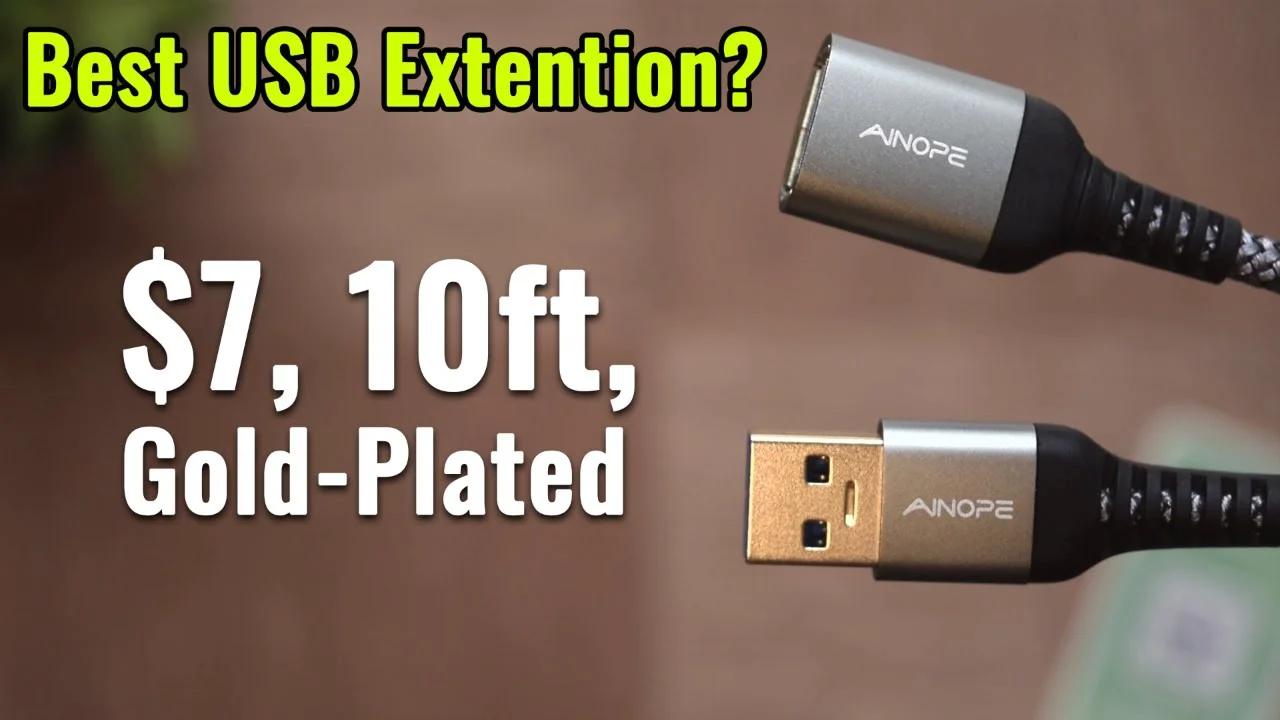 Best USB Extension AINOPE USB 3.0 Extension Cable Type A Extension