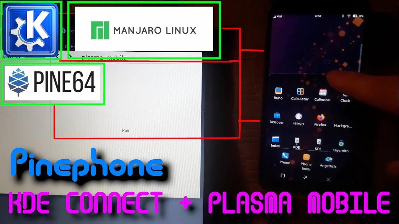 Pinephone KDE Connect Working (Remote Control) On Plasma Mobile