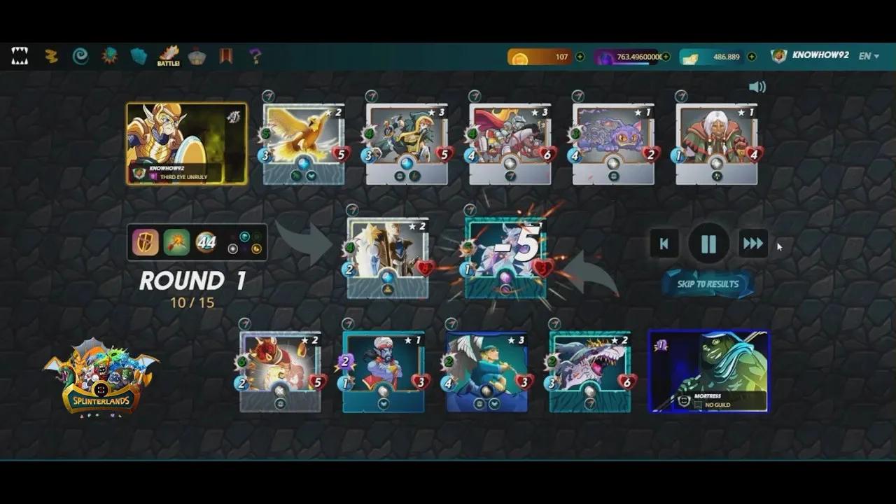 Splinterlands The "Sneak" Quest (gameplay & Commentary)