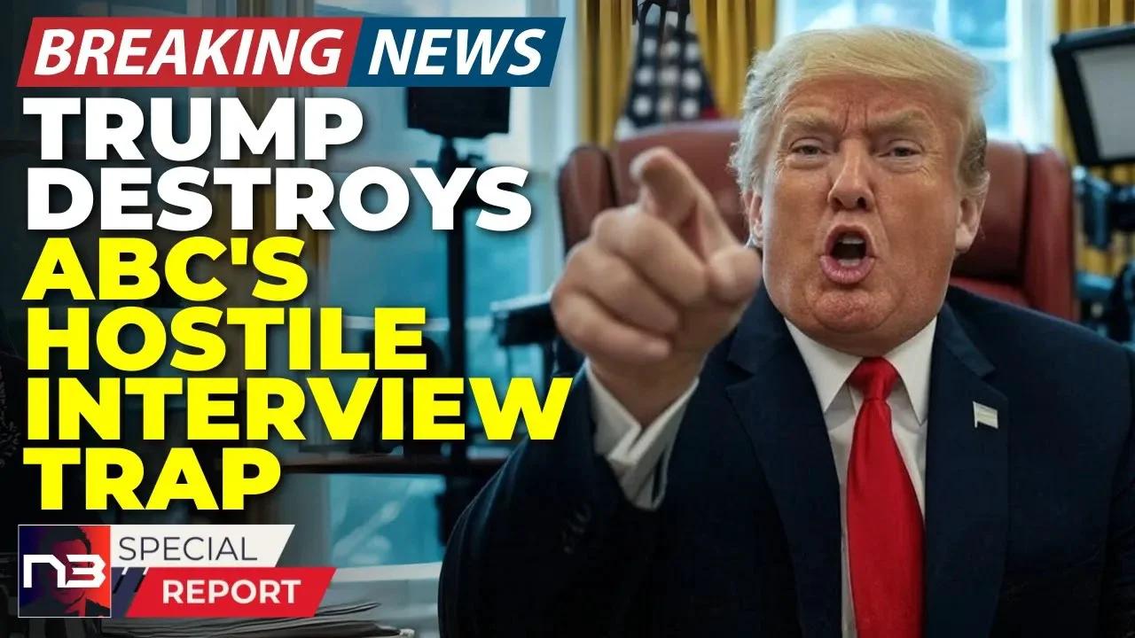 🚨BREAKING Trump DESTROYS Hostile ABC Reporter! The Moment Everyone Is