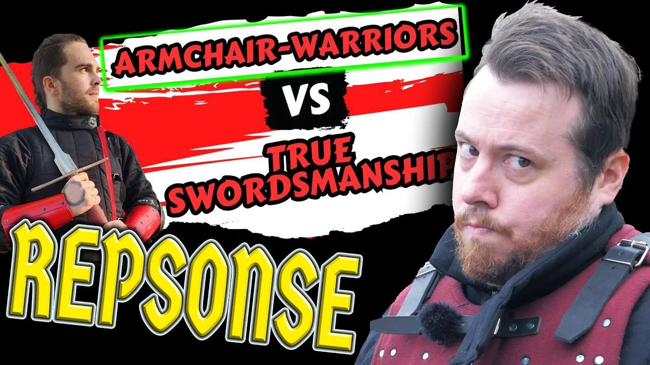 Sellsword Arts ATTACKS the sword community calling us ARMCHAIR WARRIORS