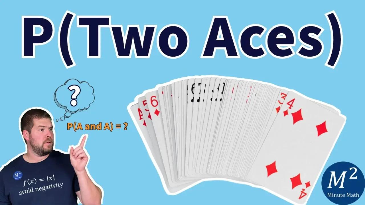 Probability of Drawing Two Aces from a Deck of Cards Card Probability