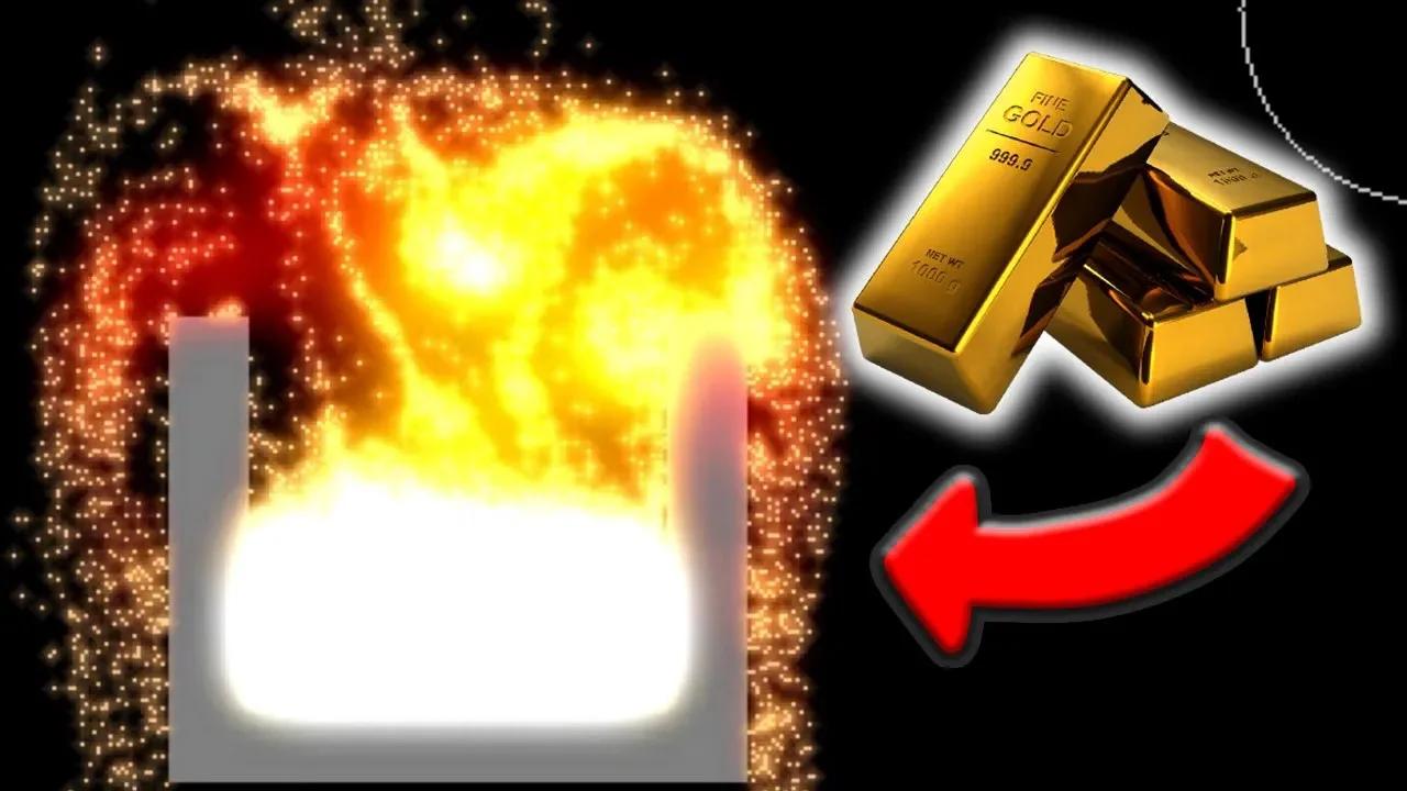 WE INVENTED GOLD AND LIFE in The Powder Toy [Alchemy mod]