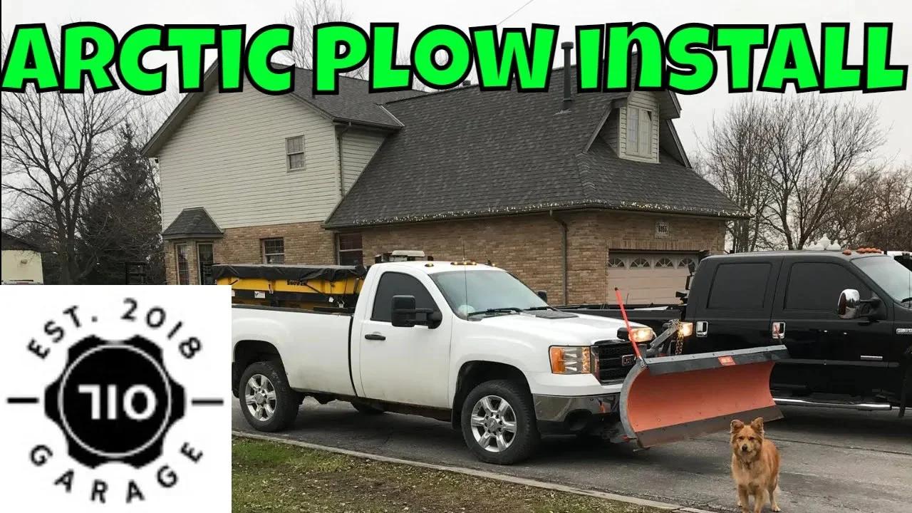 how long to install a plow?