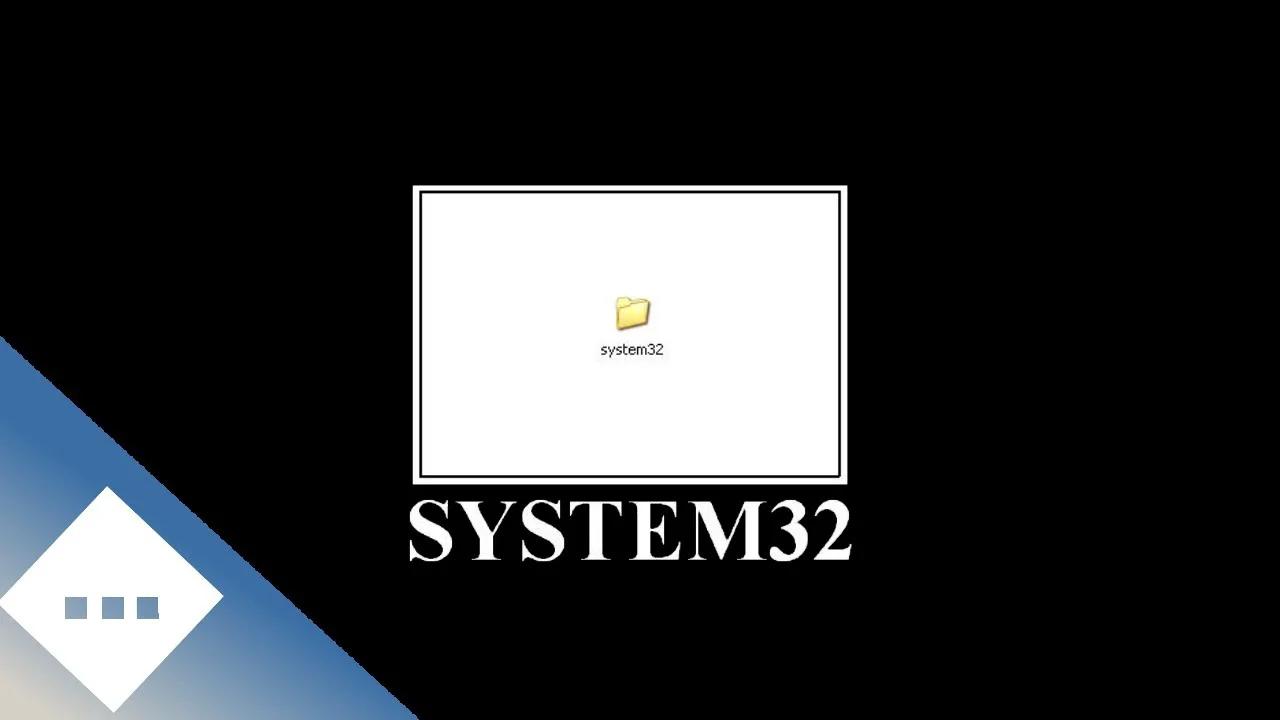 What happens if you delete System32 in ReactOS?