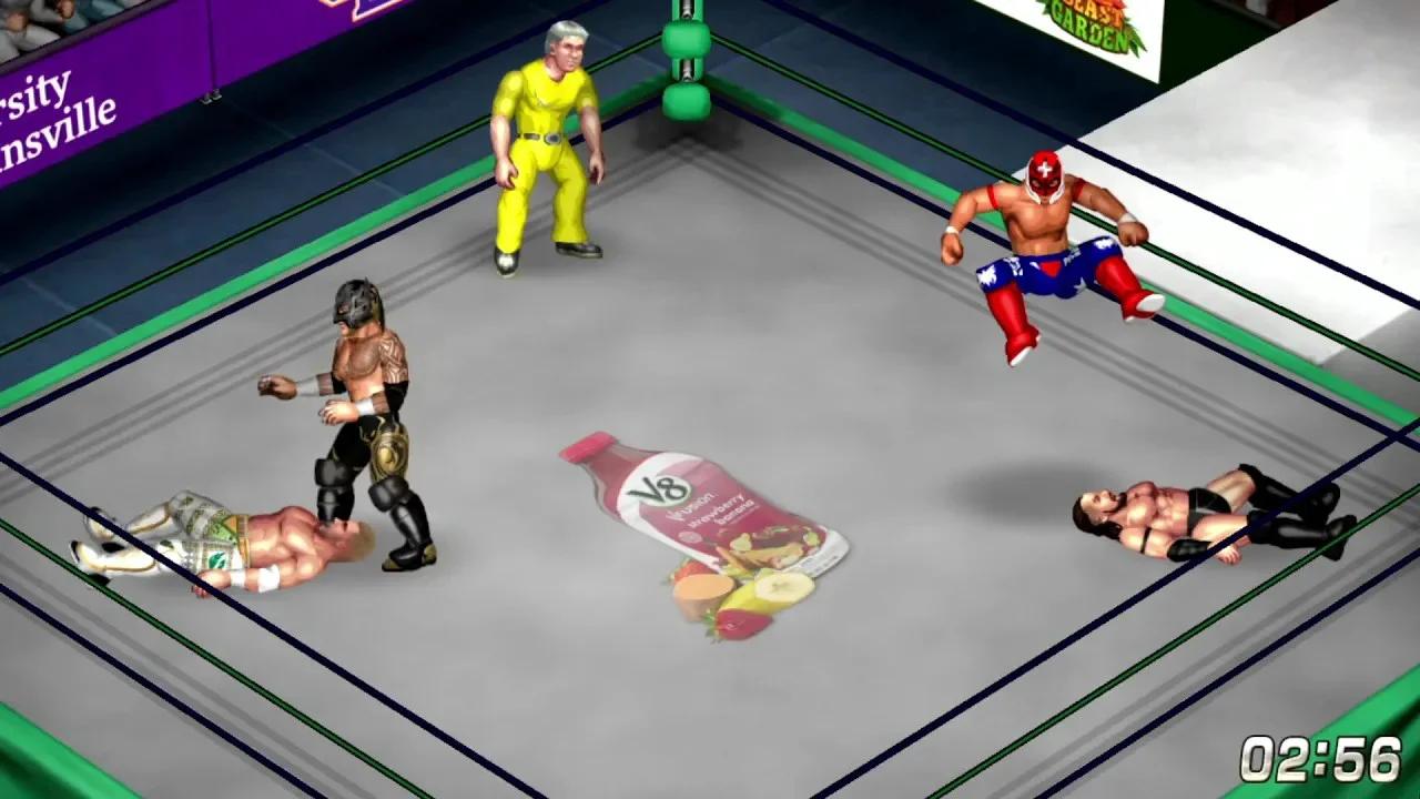 Rey Fenix vs. Will Ospreay vs. Rey Mysterio Jr. vs. PAC (Fire Pro