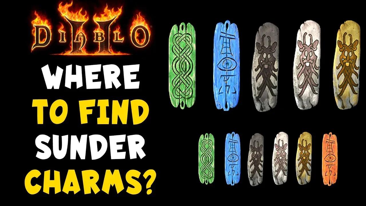Where to Find Sunder Charms in Diablo 2 Resurrected / D2R