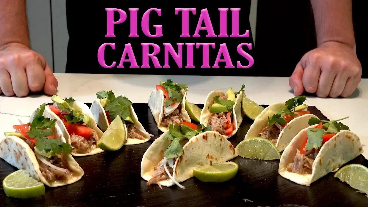 PIG TAIL CARNITAS How to Cook Pig Tails