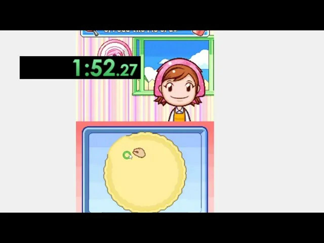 Cooking Mama 2 Burnt Pie speedrun emulator Any