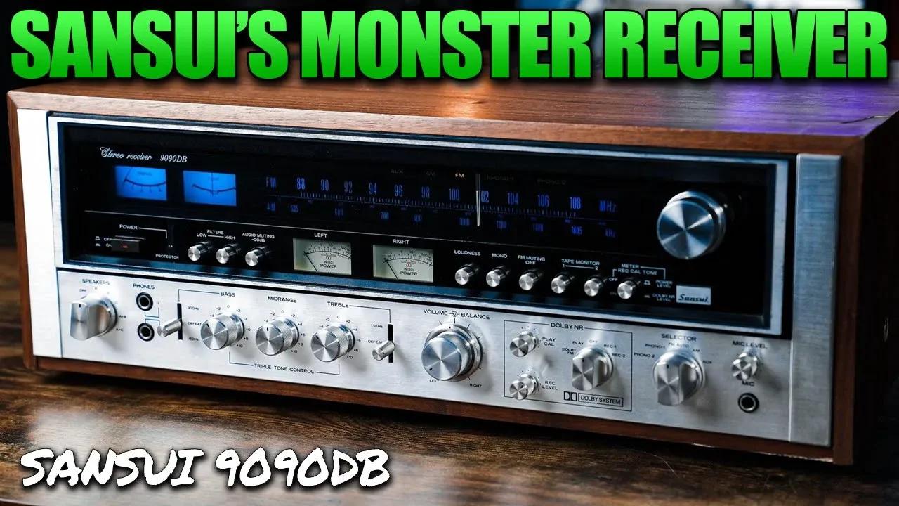 One of the BEST RECEIVERS ever built! The SANSUI 9090db
