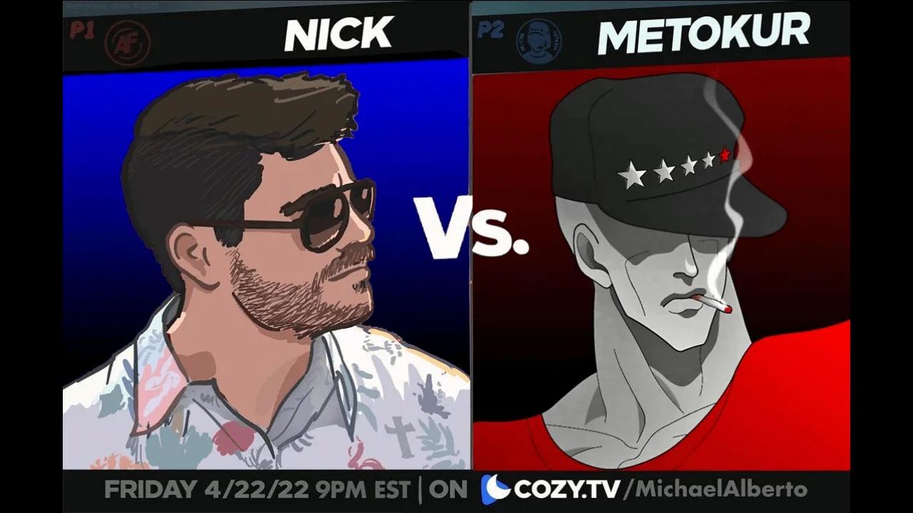Mister Metokur VS. Nick Fuentes with chat [042222]