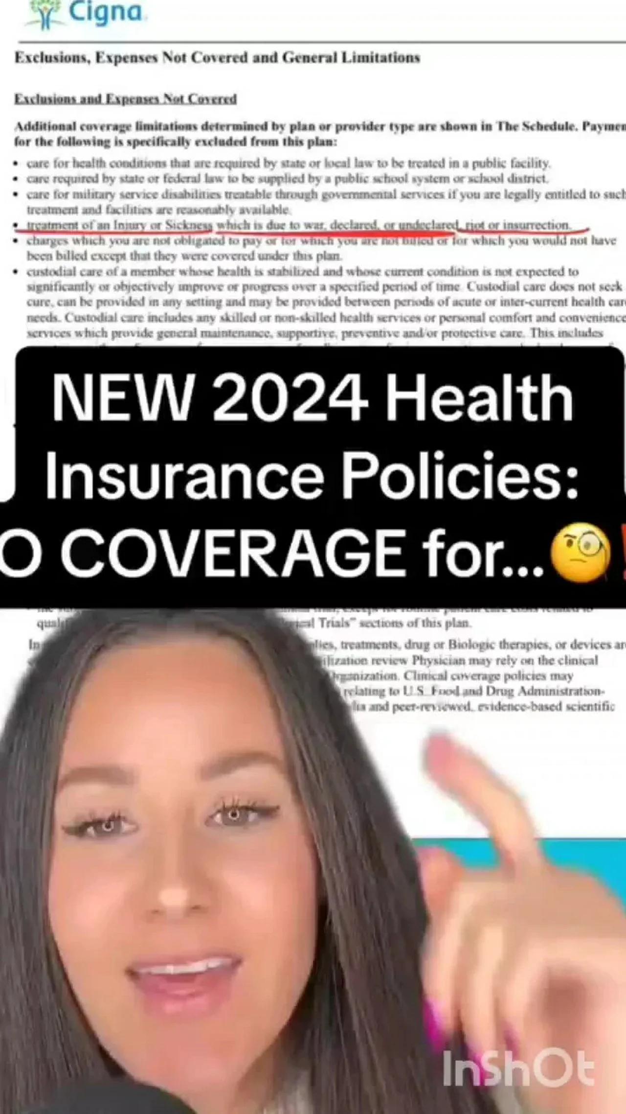 Check your insurance Policies NEW IMPORTANT UPDATES‼️ Exclusions and