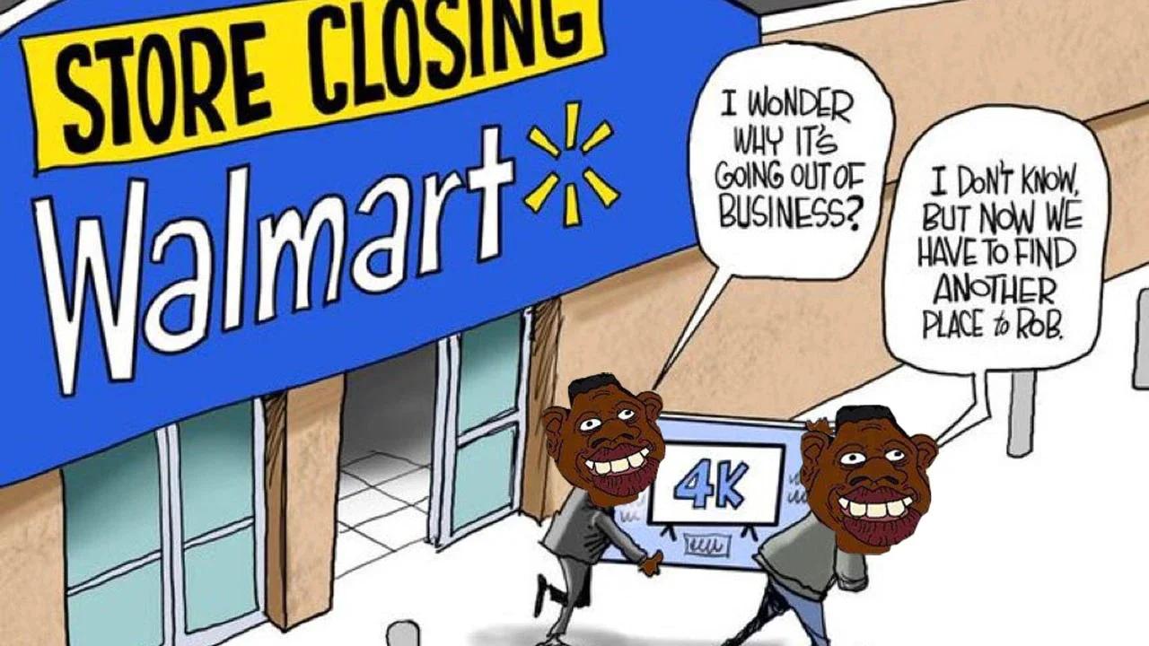 Why Walmart is Closing Stores in Black Communities! 🏪🤏🐒
