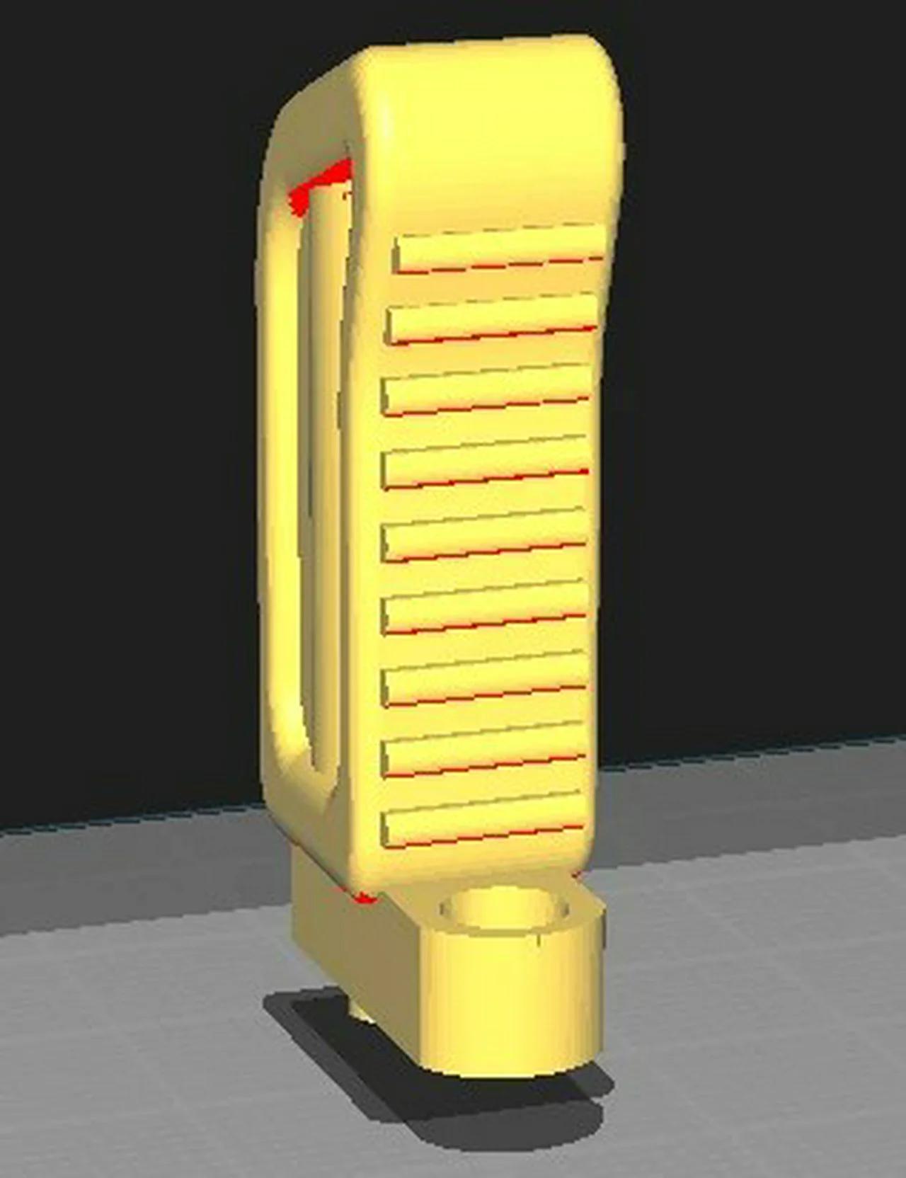BCA Improved side charging handle