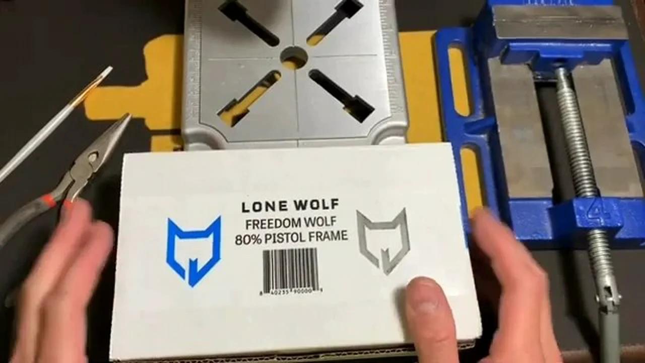 P80 Ralph Lone Wolf Freedom Wolf 80 Pistol Frame Build_360p