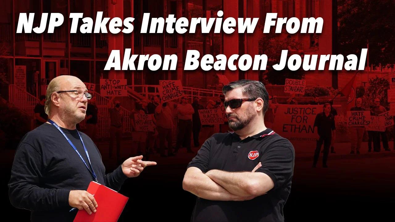 NJP Takes Interview From Akron Beacon Journal