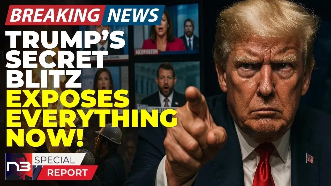 🚨BREAKING Trump’s Secret Sunday Blitz Just Exposed The Biggest Scandal