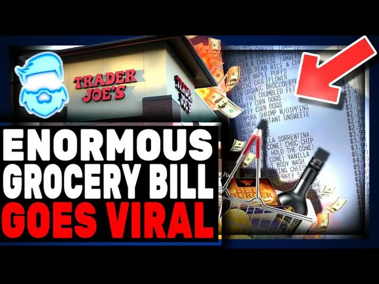 Families MASSIVE Grocery Bill GOES VIRAL & DESTROYS Democrat Lies About