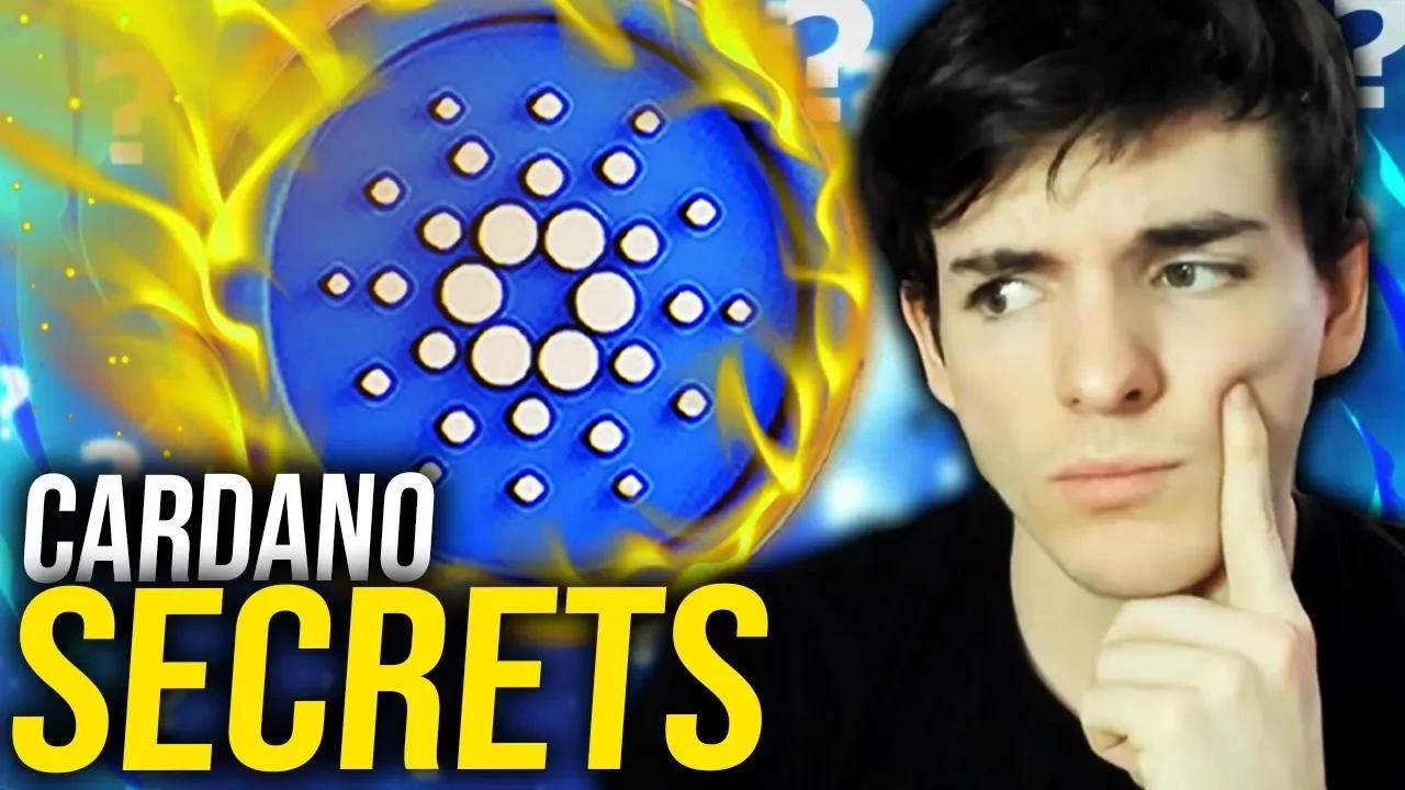 Cardano SECRETS they dont want you to know about…