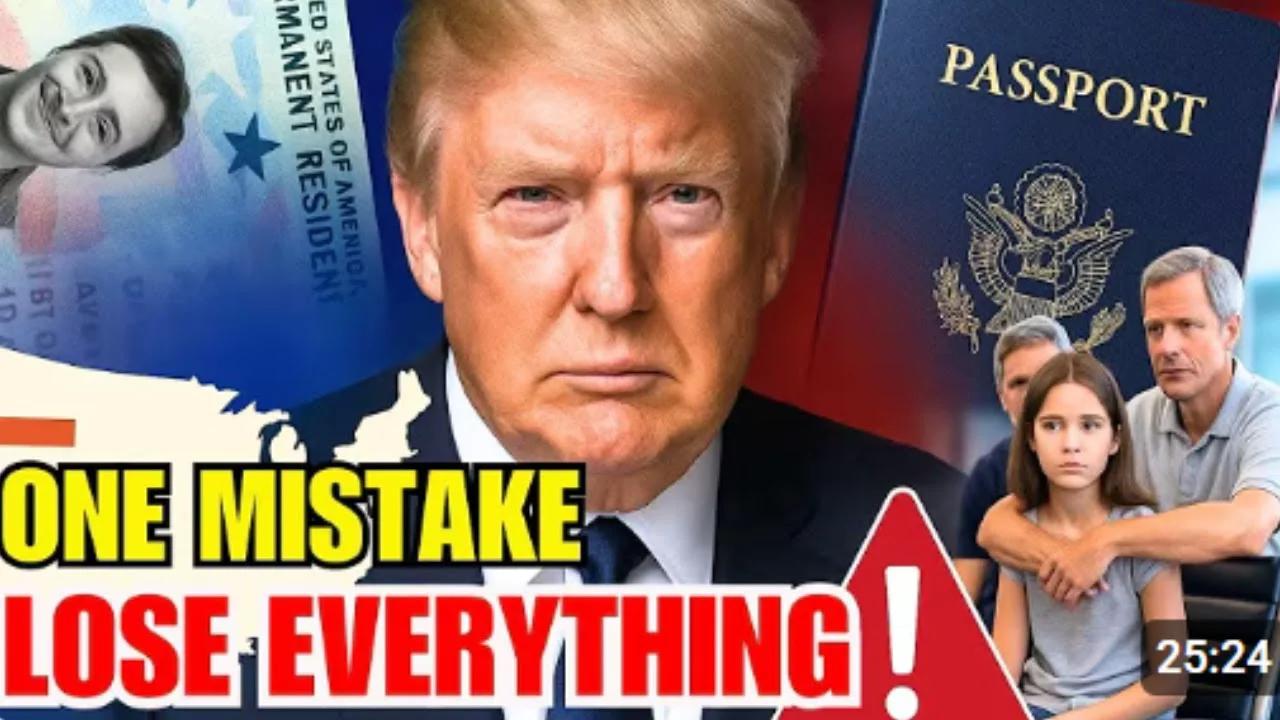 7 Shocking U.S. Travel Rules for Green Card Holders in 2025 — One