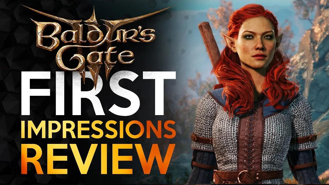 Baldurs Gate 3 Impressions Complex Painful Fun