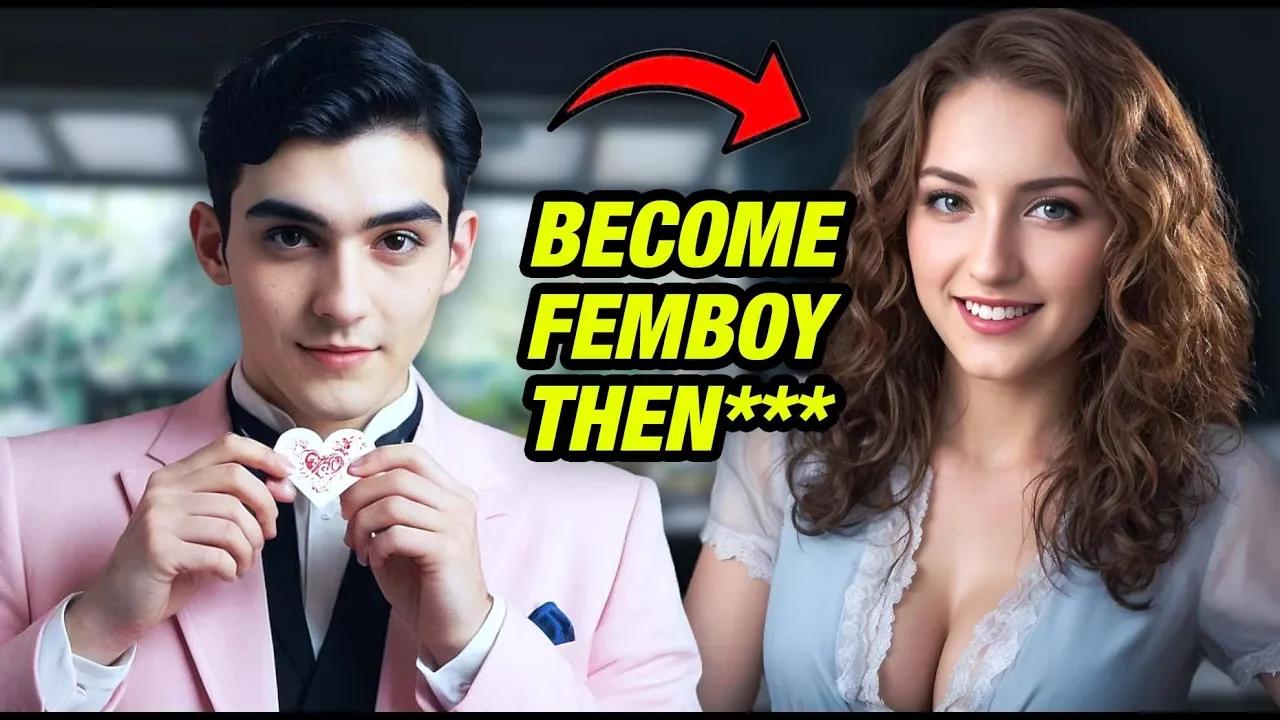 Secret Femboy Valentine! Male To Female Transformation Story