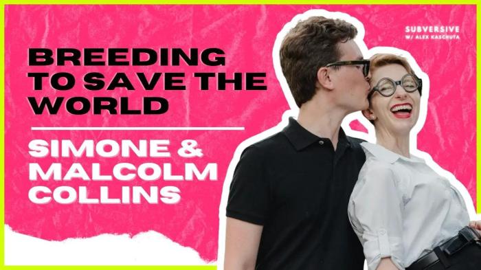 Malcolm and simone collins net worth